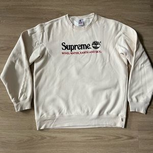 Supreme x Timberland Crewneck Sweatshirt Large